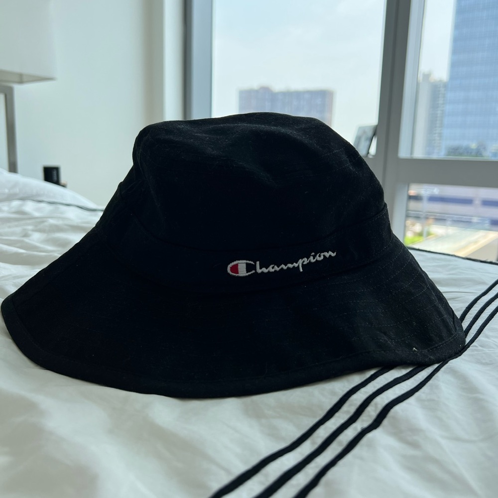 men champion cotton bucket hat